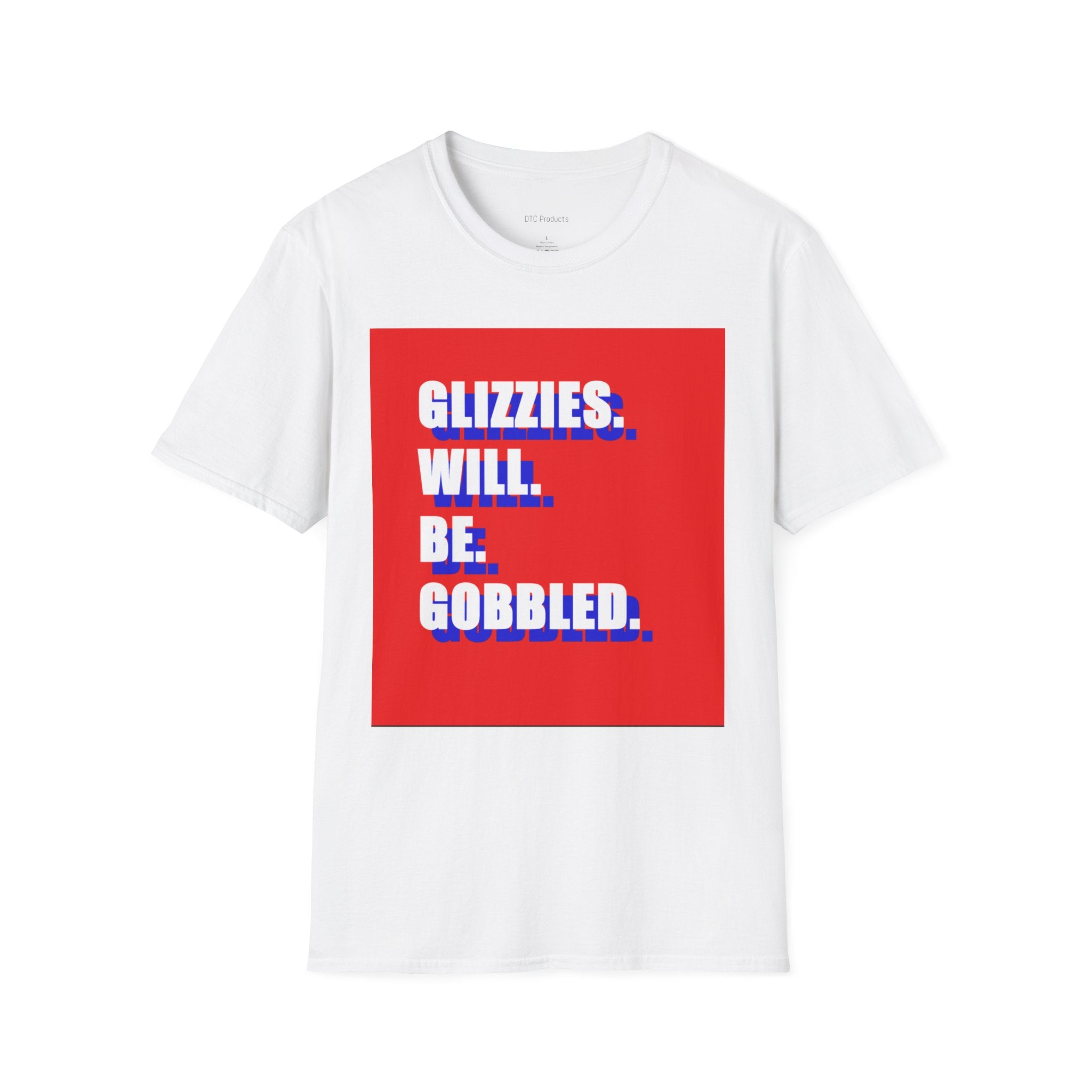 Glizzies Will Be Gobbled Tee - Red White Blue